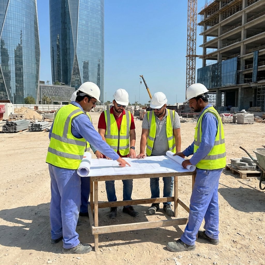 Roofing Team in Qatar